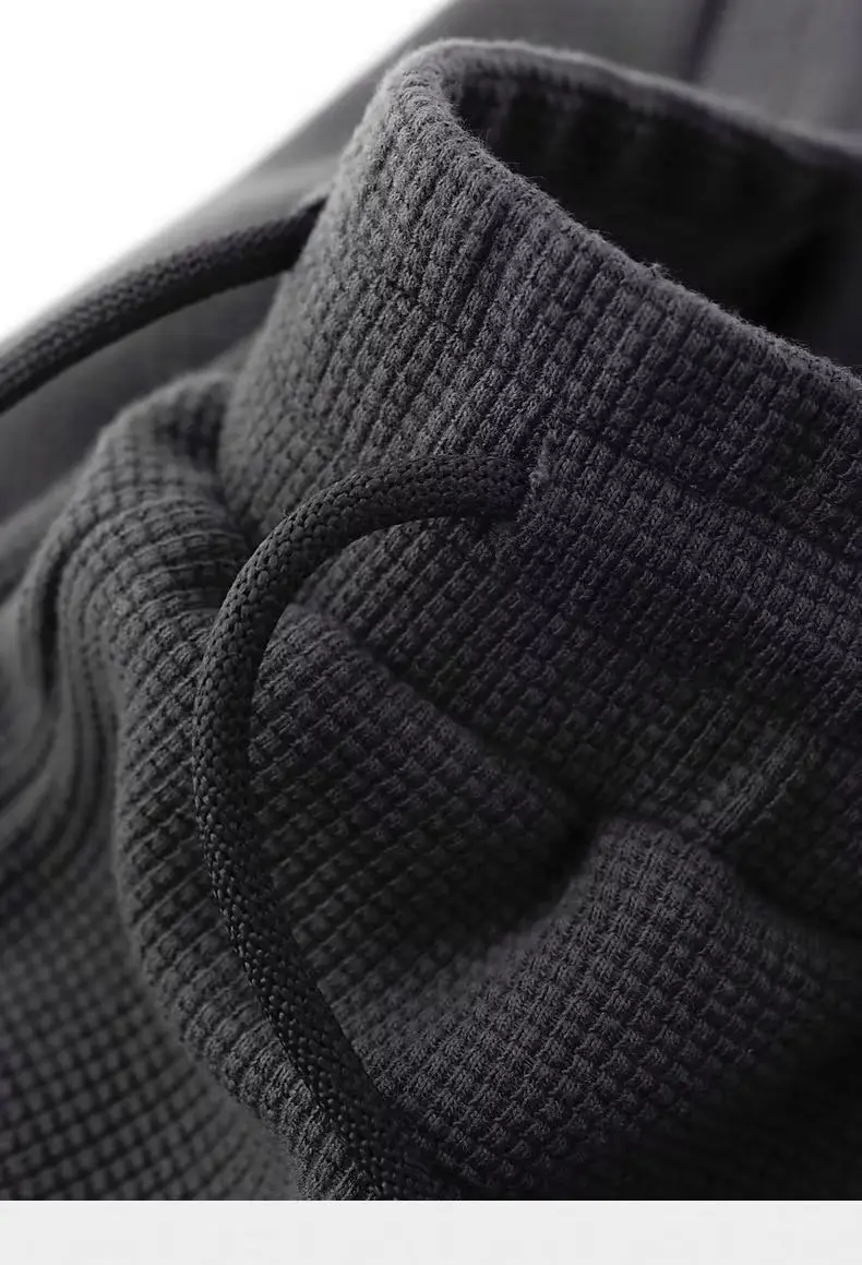 Men's Fleece Sweatpants Dark Gray Plus Size — feature 18