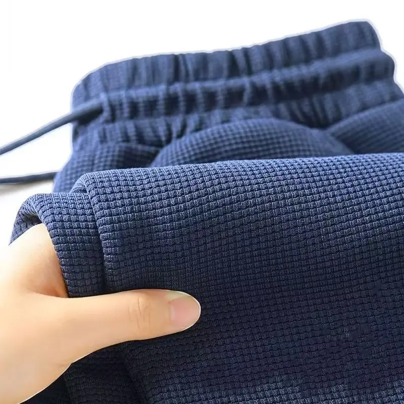 Men's Fleece Sweatpants Dark Gray Plus Size