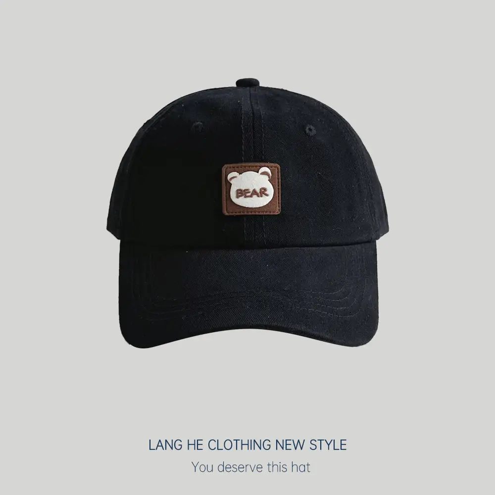 Kids Baseball Caps Korean Style All Colors - Image 3