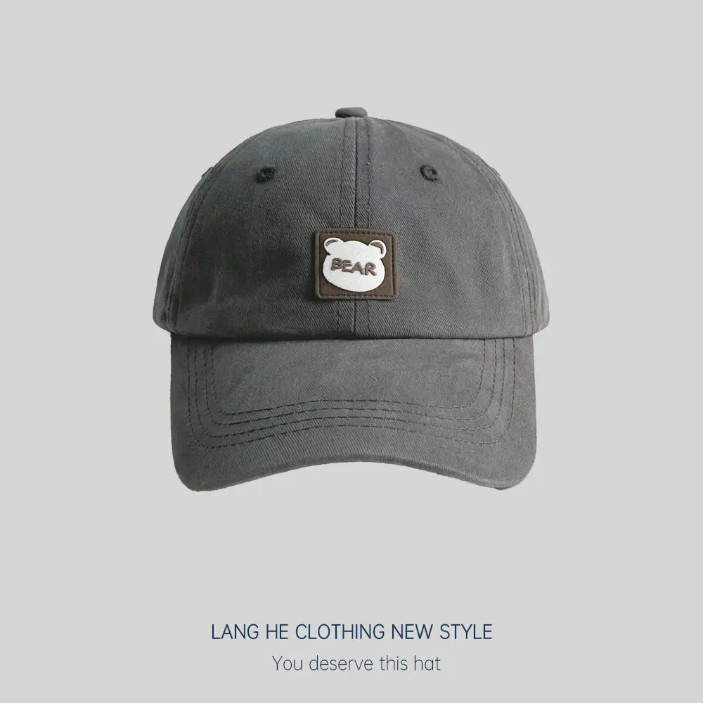 Kids Baseball Caps Korean Style All Colors - Image 4
