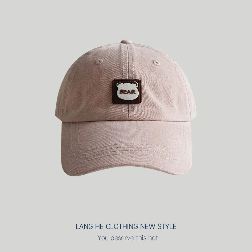 Kids Baseball Caps Korean Style All Colors - Image 7