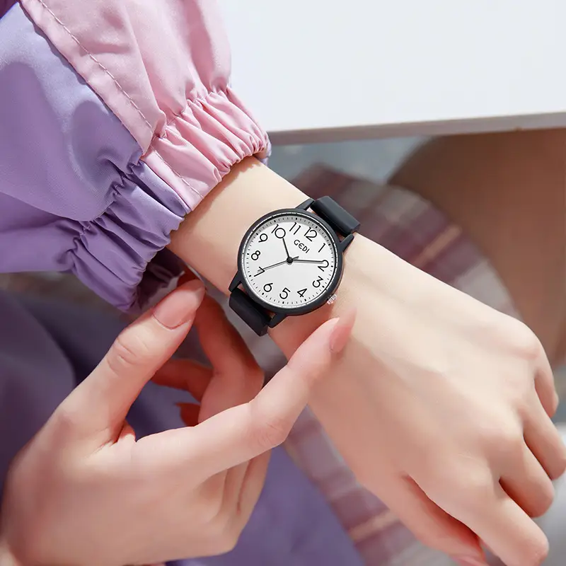 Candy Color Waterproof Quartz Watch for Girls - Image 7