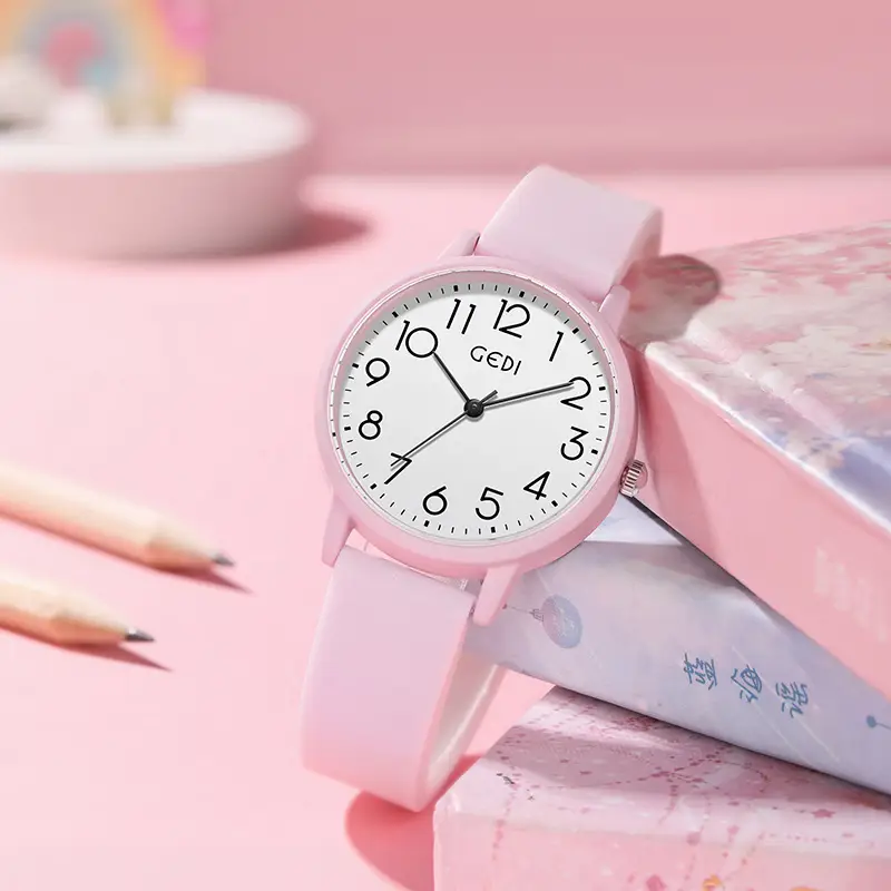 Candy Color Waterproof Quartz Watch for Girls - Image 10