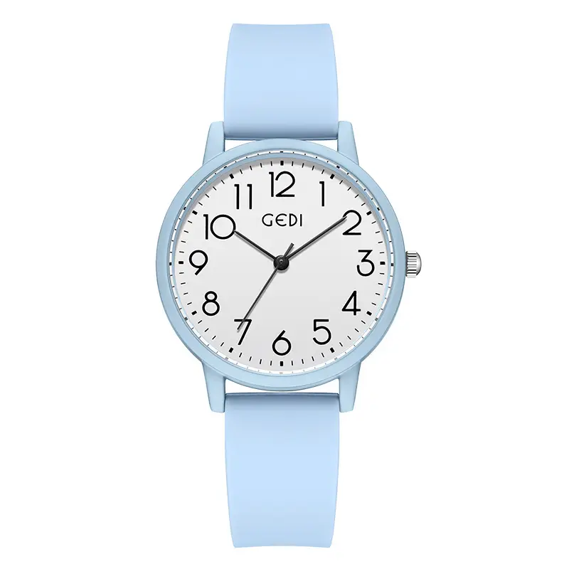 Candy Color Waterproof Quartz Watch for Girls - Image 2
