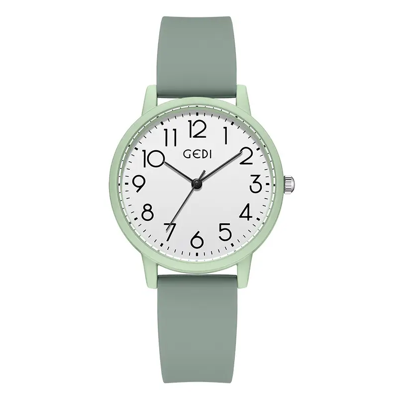 Candy Color Waterproof Quartz Watch for Girls - Image 3