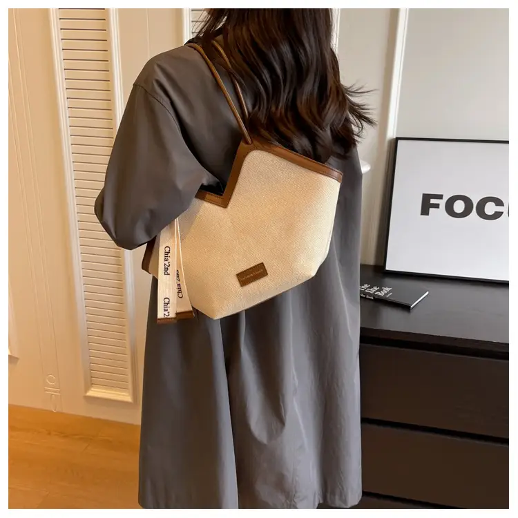 Women Canvas Shoulder Bag Large Capacity 2024 — feature 12