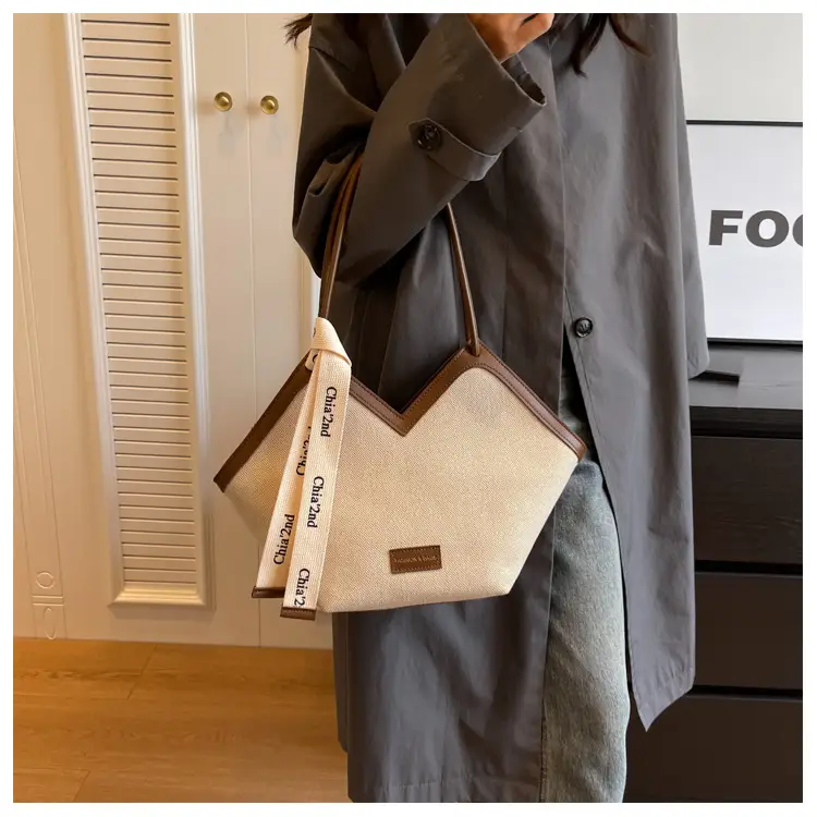 Women Canvas Shoulder Bag Large Capacity 2024 — feature 13
