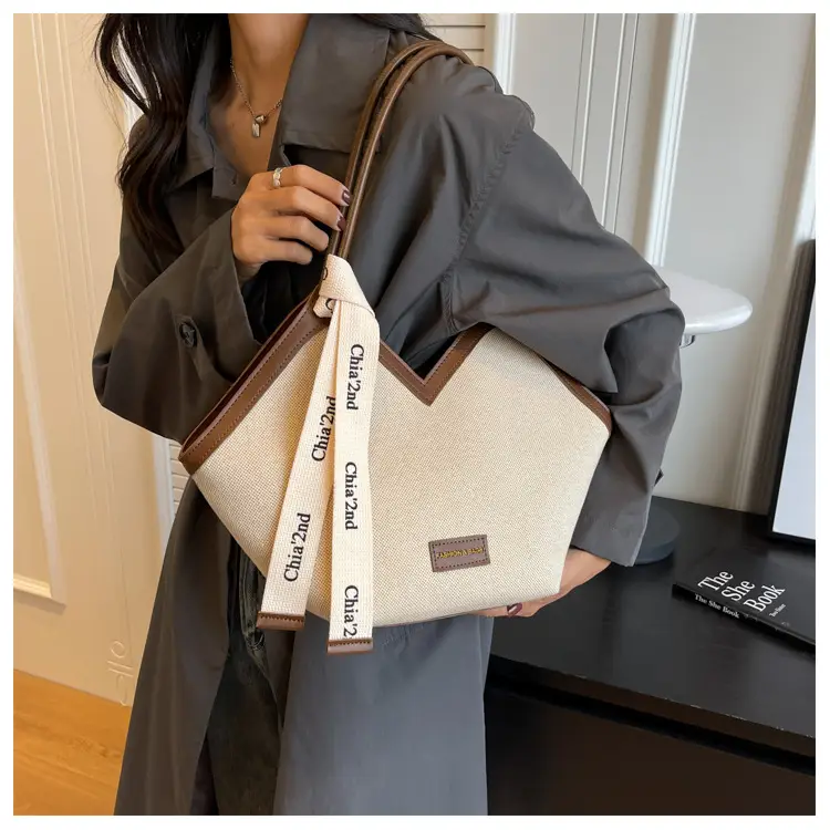 Women Canvas Shoulder Bag Large Capacity 2024 — feature 14