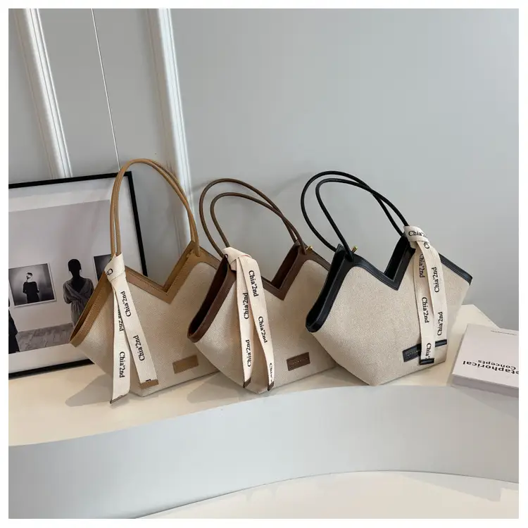 Women Canvas Shoulder Bag Large Capacity 2024 — feature 9
