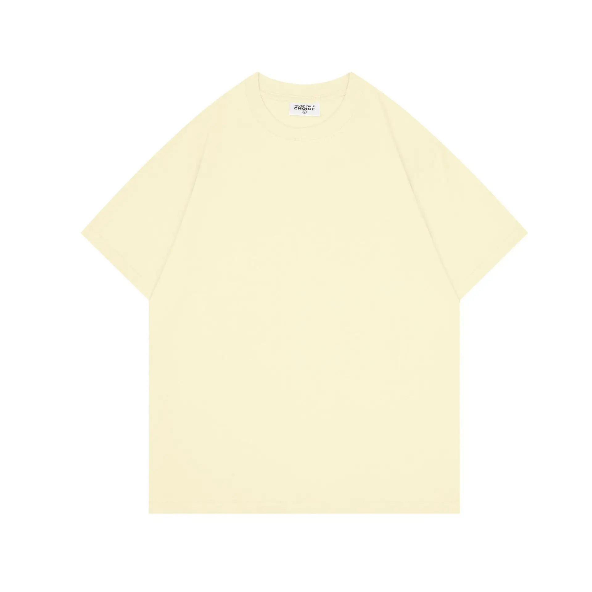 Men Light Green Cotton Crewneck T-Shirt Non-Relaxed Fit - Image 22