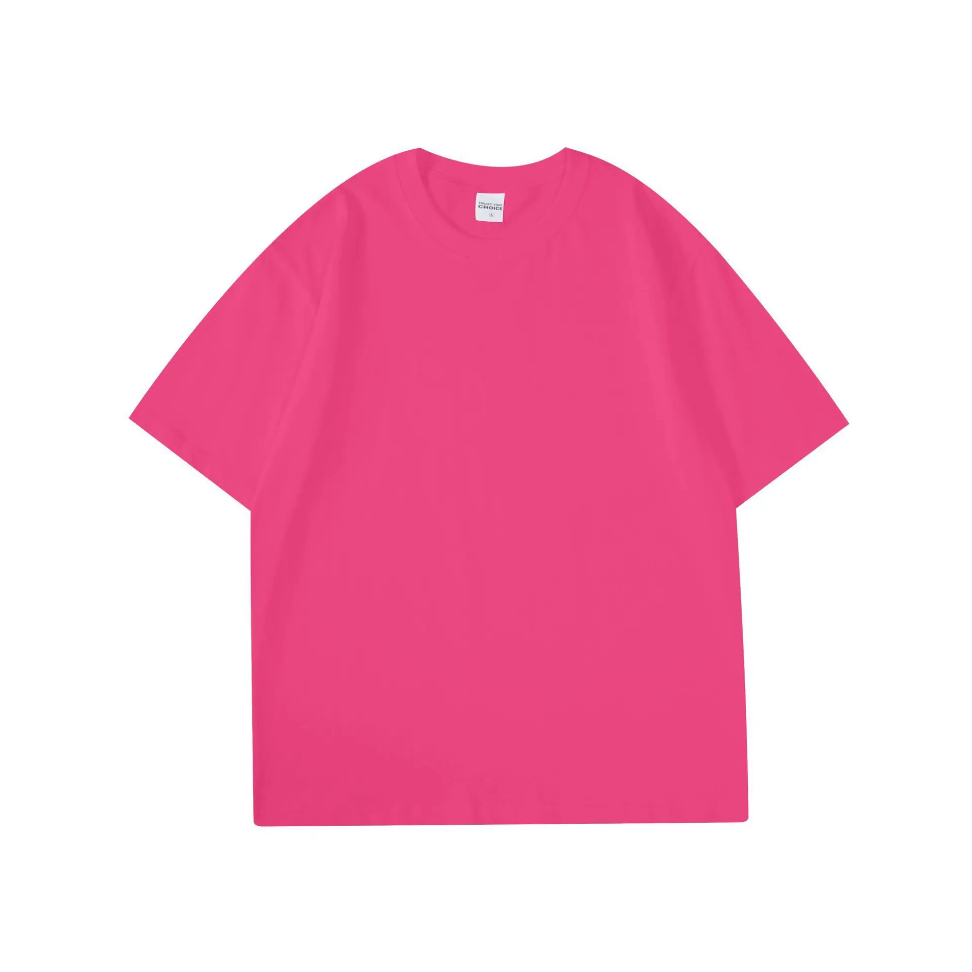 Men Light Green Cotton Crewneck T-Shirt Non-Relaxed Fit - Image 23