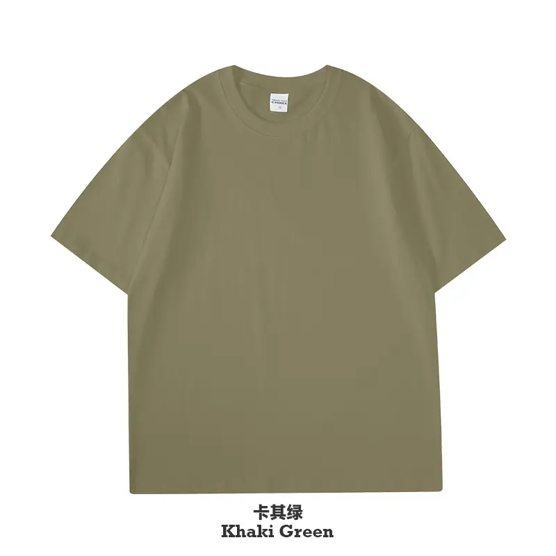 Men Light Green Cotton Crewneck T-Shirt Non-Relaxed Fit - Image 17