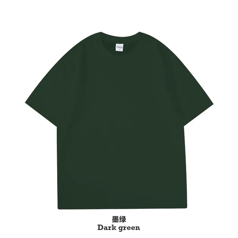Men Light Green Cotton Crewneck T-Shirt Non-Relaxed Fit - Image 8