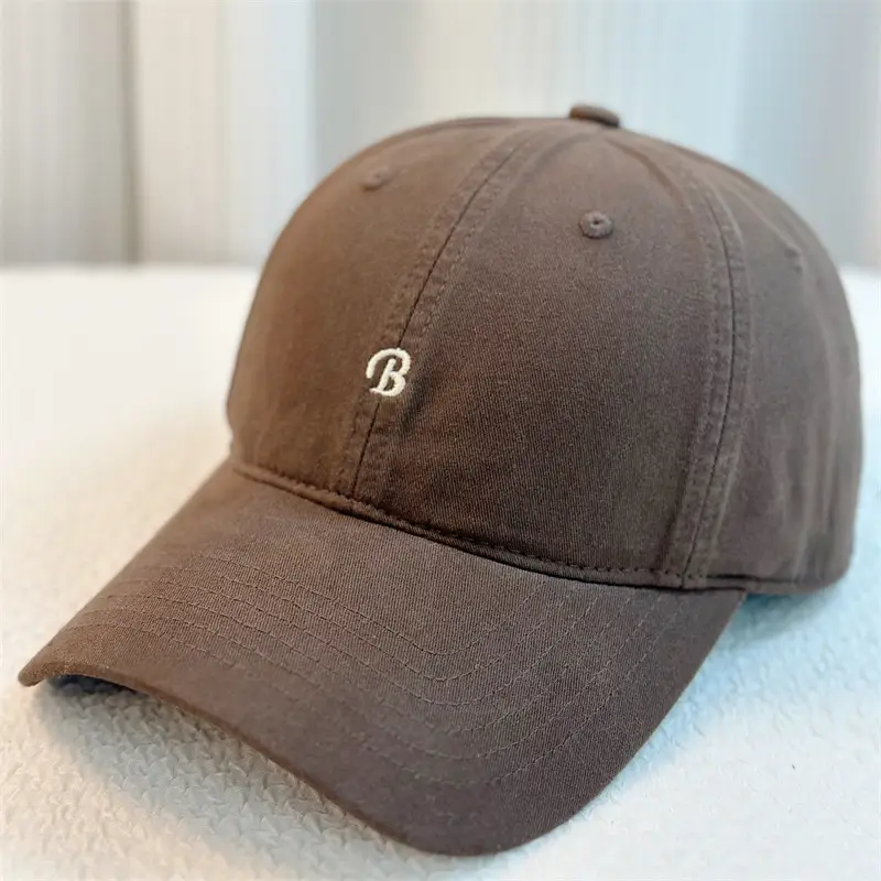 Soft Pink Baseball Cap for Men Casual Outdoor Sun Hat - Image 4