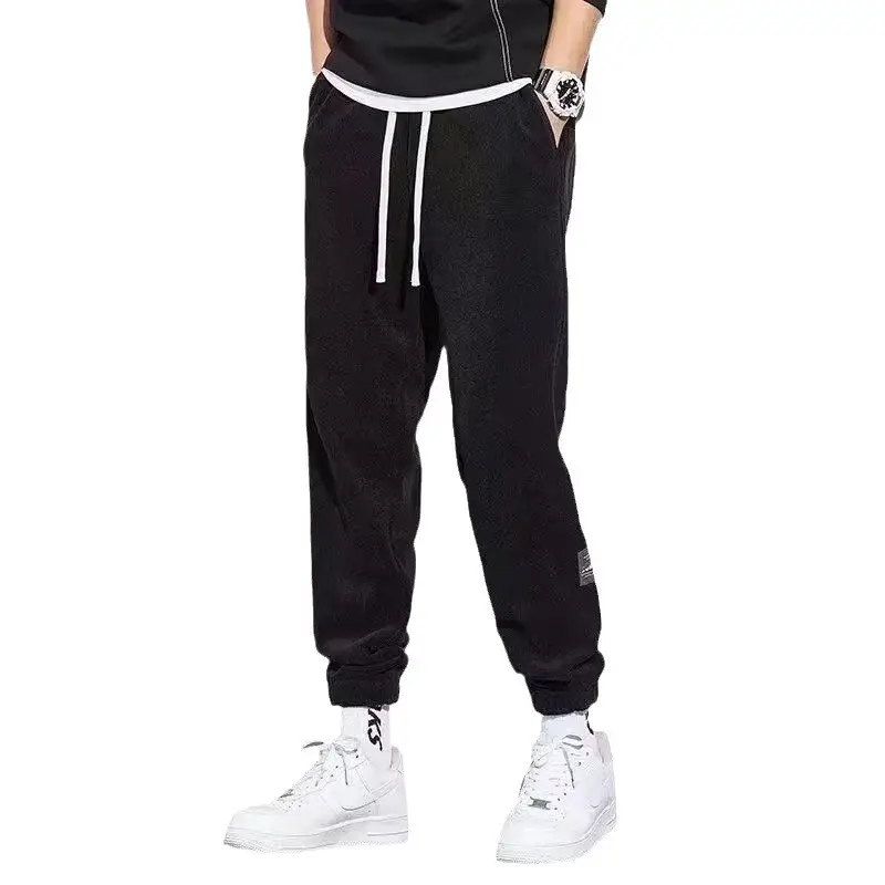 Men's Fleece Lined Winter Sweatpants Fleece Warm Winter Wear - Image 9