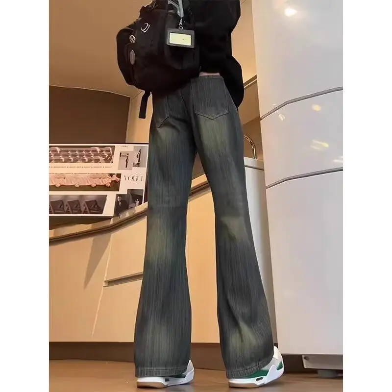 Vintage Blue Slim Fit Jeans Men's Autumn Washed — feature 2