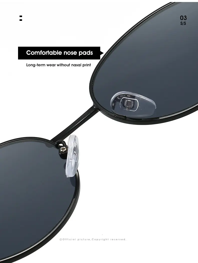Golden Red Metal Sunglasses for Women Y2K Street Fashion — feature 14