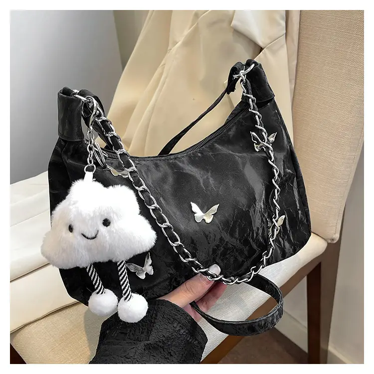 Black Butterfly Crossbody Bag for Women 2024 - Image 5