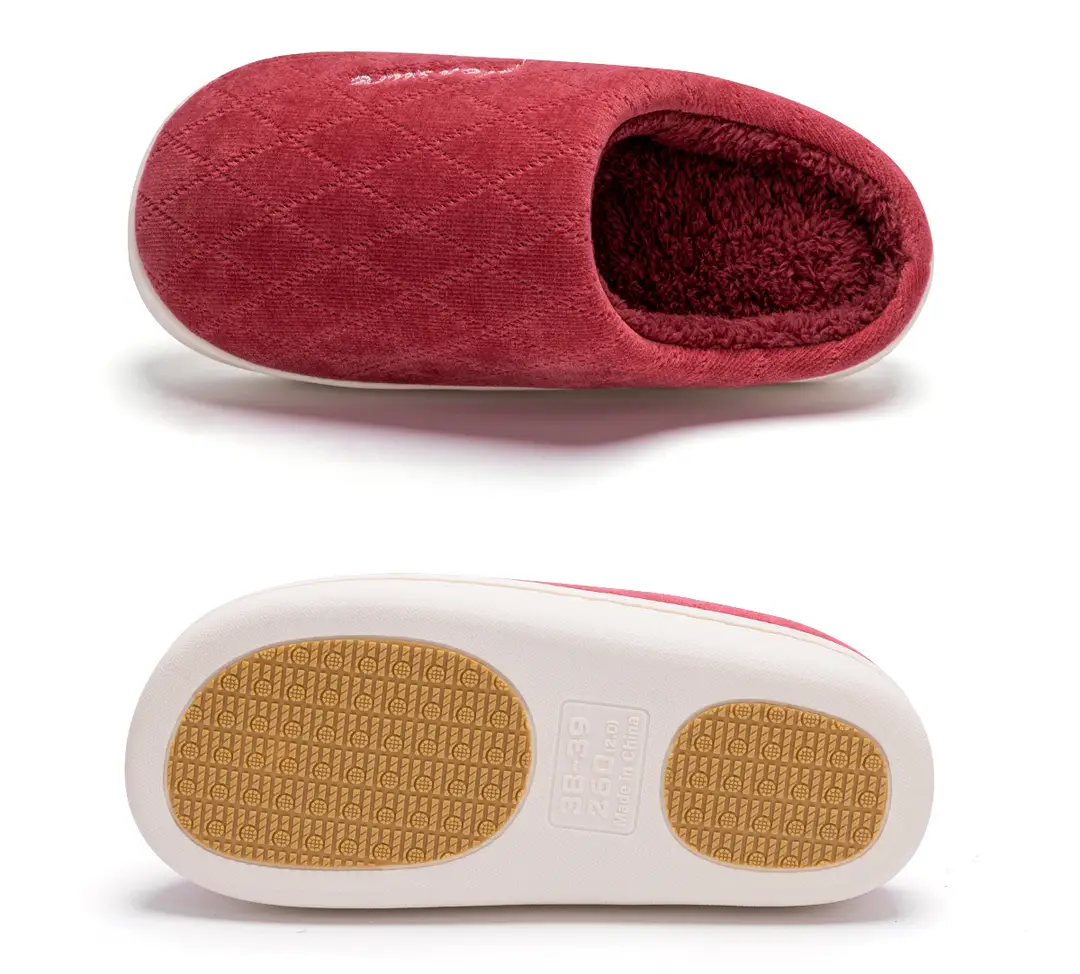 Anti-Slip Cotton Slippers for the Elderly, Women's Winter Indoor Home 2026 New Silent Warm Plush Slippers for Men — feature 25