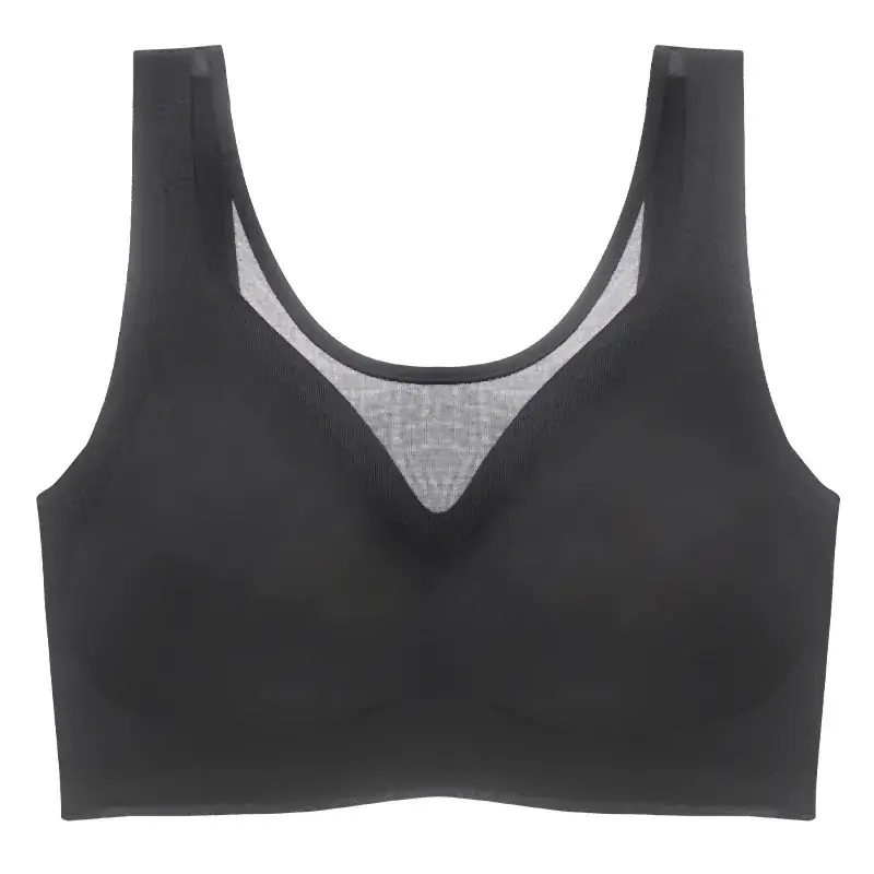 Women's No-Steel Rings Push Up Bra Summer Mesh - Image 2