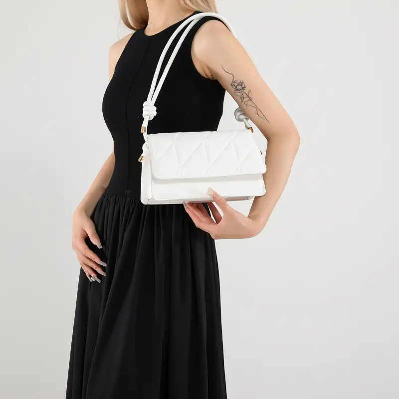Pink Quilted Crossbody Bag for Women 2025 - Image 8