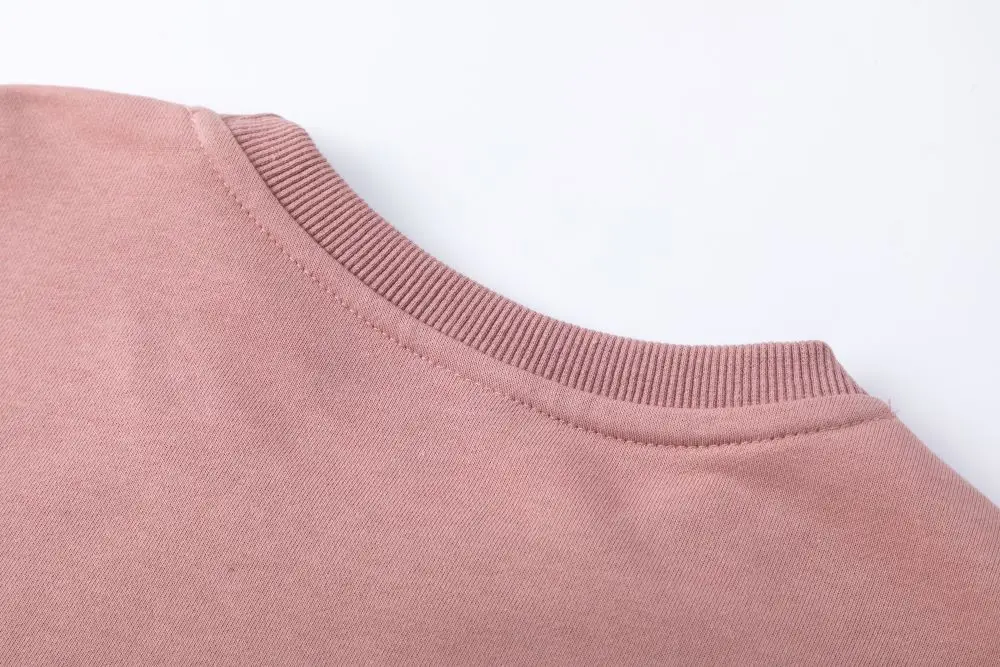 300g Cotton Terry Knit Sweatshirt Large Teal — feature 21