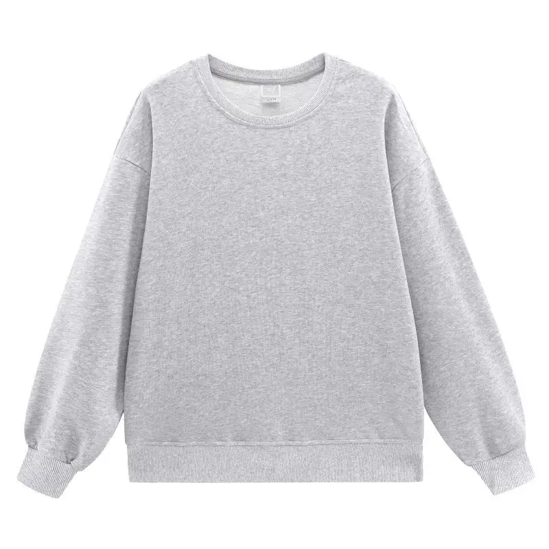 300g Cotton Terry Knit Sweatshirt Large Teal