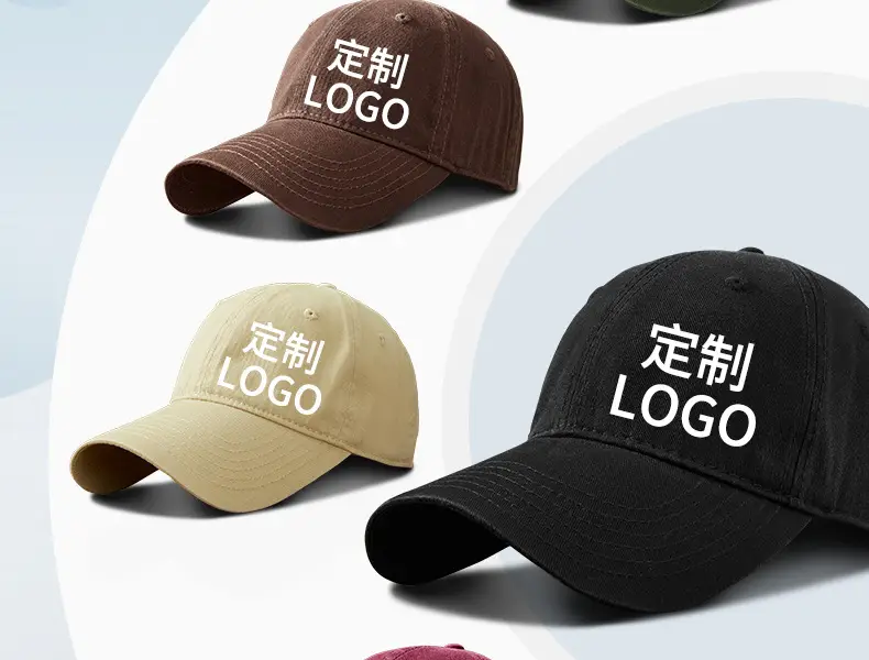 Soft Blue Baseball Cap with Adjustable Buckle — feature 2