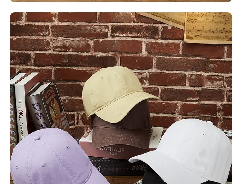 Soft Blue Baseball Cap with Adjustable Buckle — feature 29