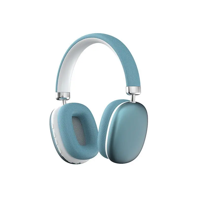 Pink Bluetooth 5.3 Over-Ear Headphones with Cotton Ear Pads