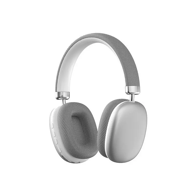 Pink Bluetooth 5.3 Over-Ear Headphones with Cotton Ear Pads