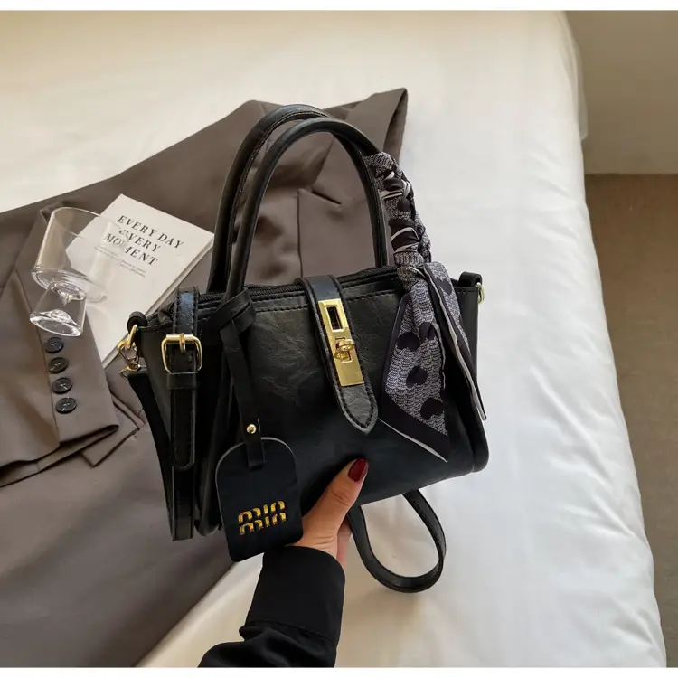 Women's Brown Satchel Shoulder Bag 2024 Autumn Winter — feature 22