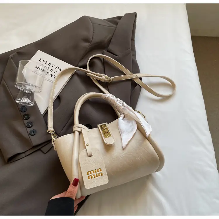 Women's Brown Satchel Shoulder Bag 2024 Autumn Winter — feature 24