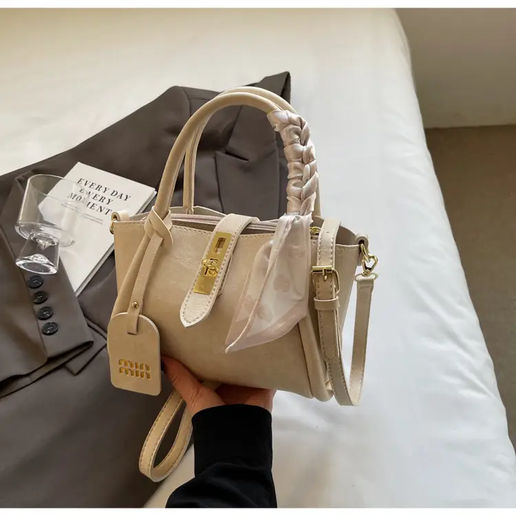 Women's Brown Satchel Shoulder Bag 2024 Autumn Winter — feature 25