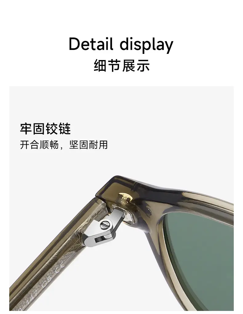 Men Polarized Sunscreen Sunglasses Green Metal Frame β feature 12