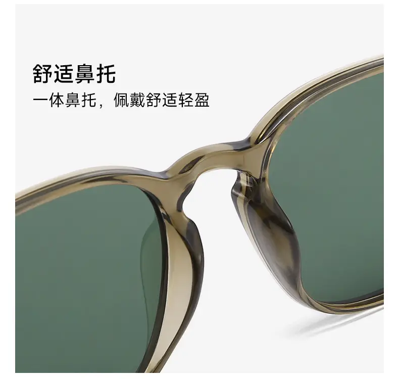 Men Polarized Sunscreen Sunglasses Green Metal Frame β feature 13