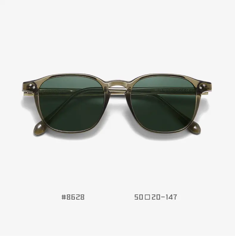 Men Polarized Sunscreen Sunglasses Green Metal Frame β feature 23