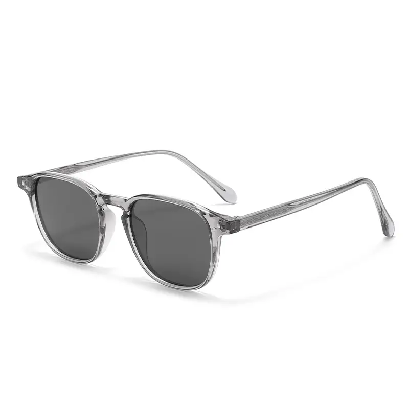 Men Polarized Sunscreen Sunglasses Green Metal Frame - Image 2
