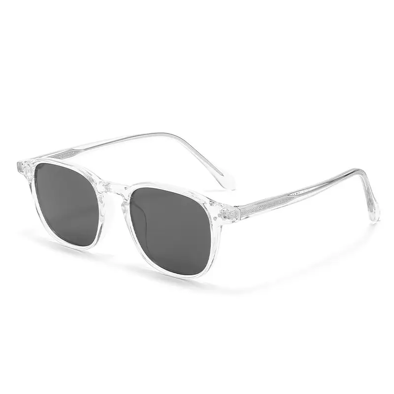 Men Polarized Sunscreen Sunglasses Green Metal Frame - Image 3