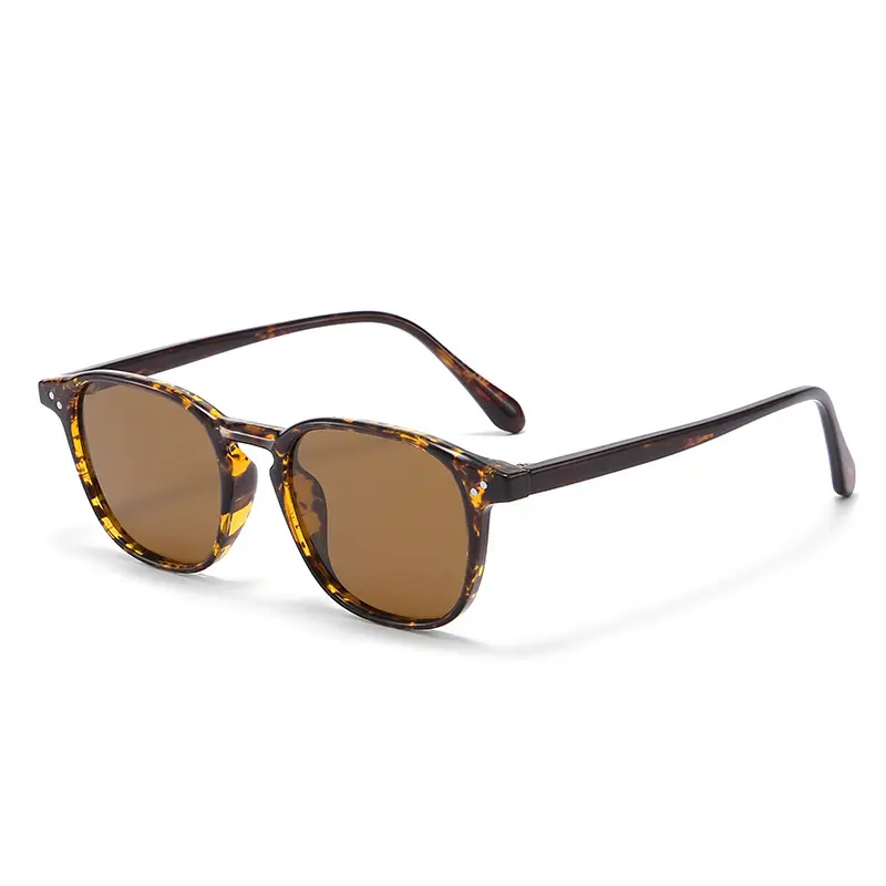 Men Polarized Sunscreen Sunglasses Green Metal Frame - Image 4