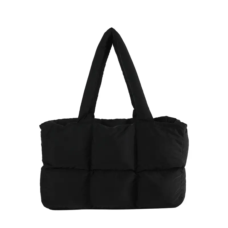 Women's Lavender Puffer Shoulder Bag 2026