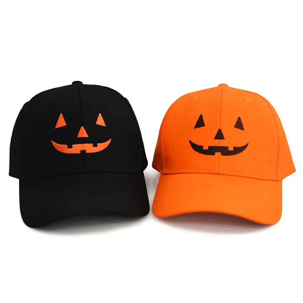 Orange Baseball Cap for Men Women Halloween - Image 5