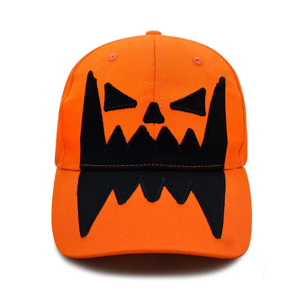 Orange Baseball Cap for Men Women Halloween — feature 2