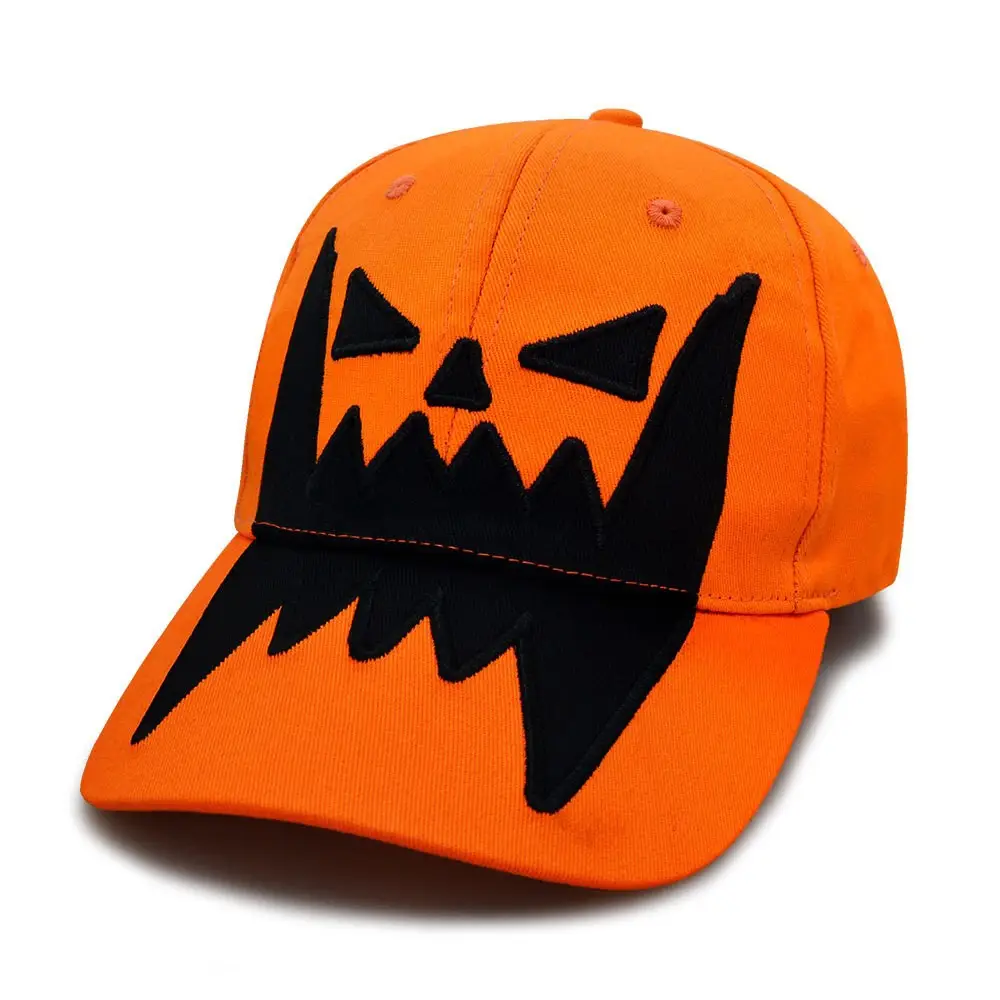 Orange Baseball Cap for Men Women Halloween — feature 3