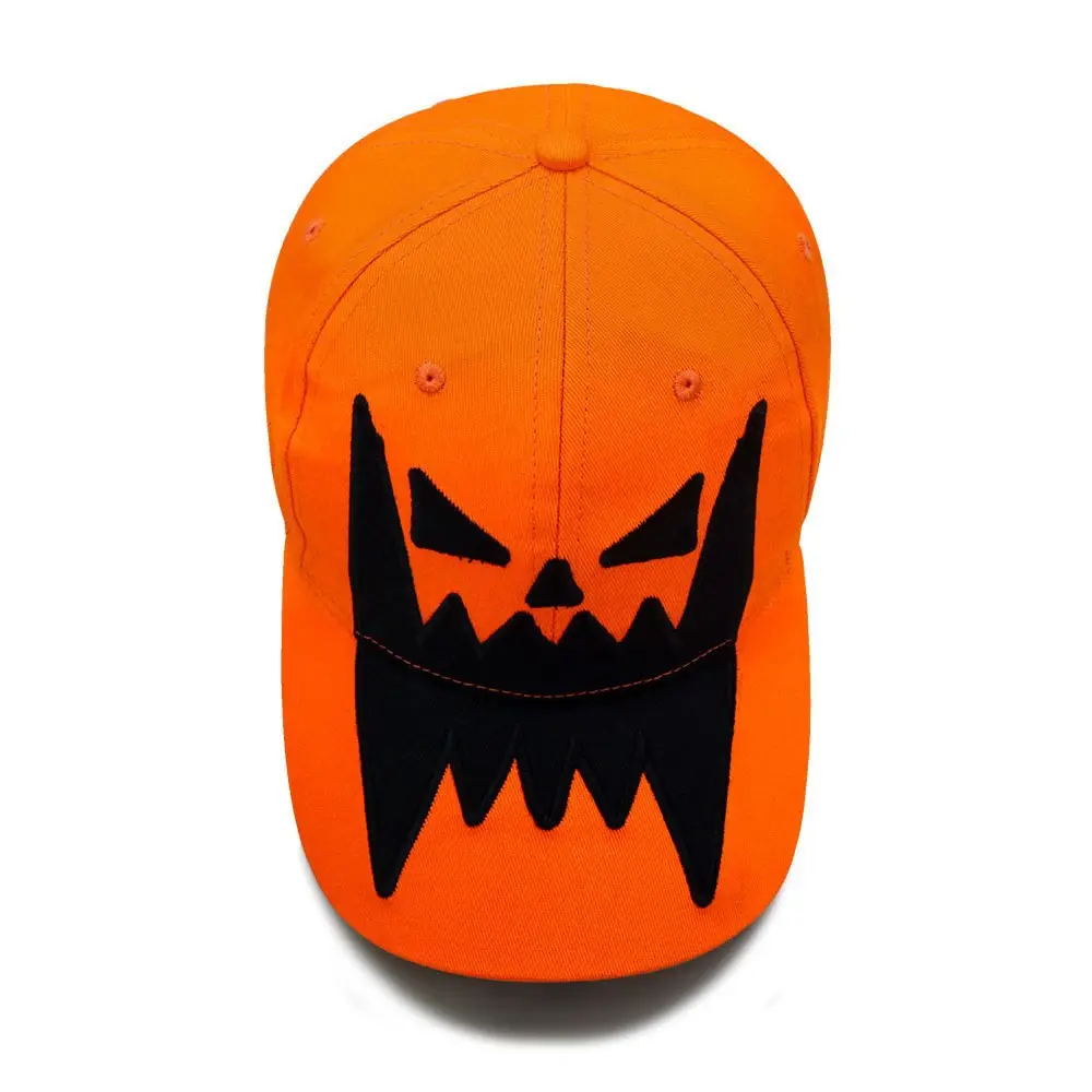 Orange Baseball Cap for Men Women Halloween — feature 4