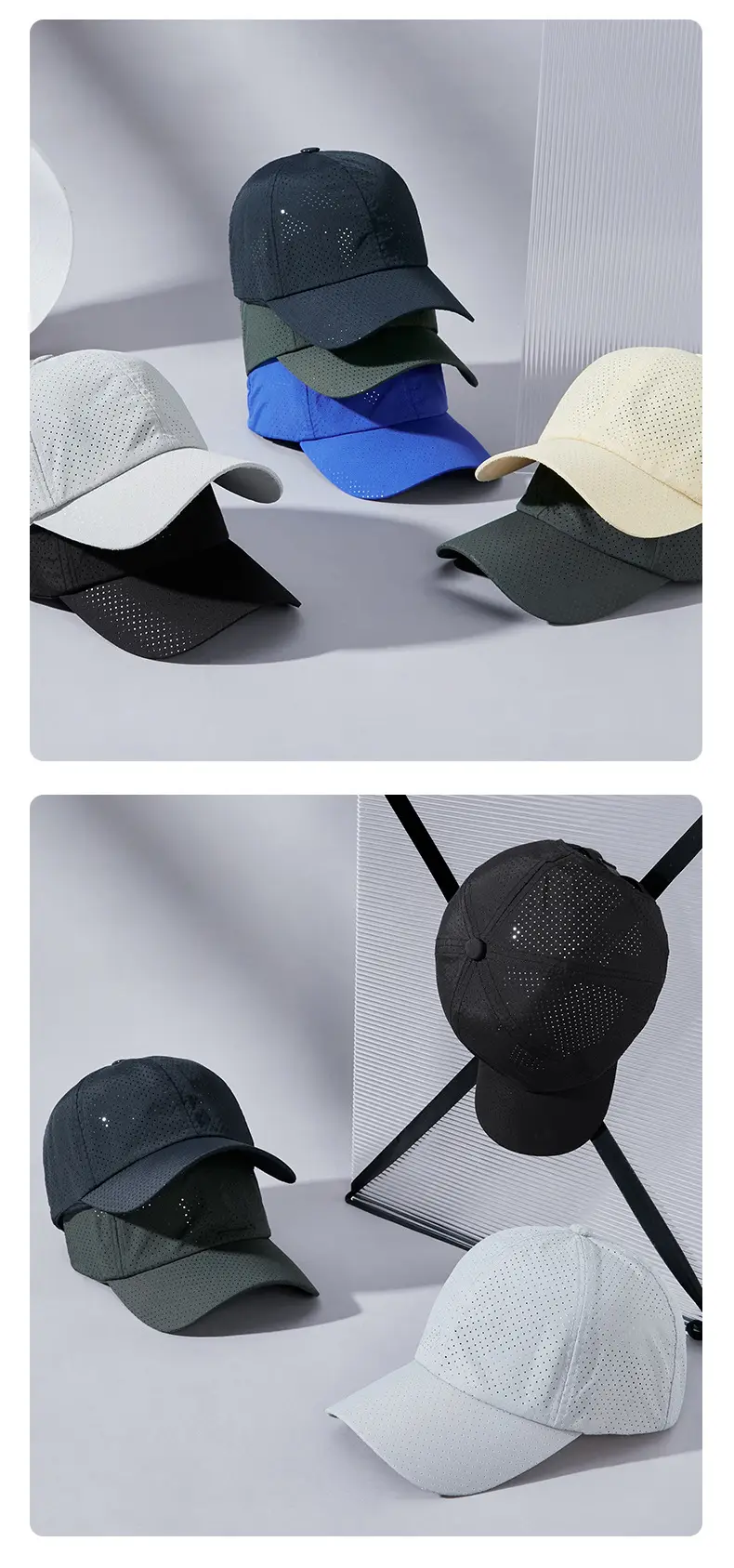 Black Net Logo Cap for Restaurant & Coffee Shop — feature 12