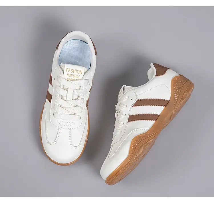 2026 Spring New Lightweight Versatile German Training Shoes Fashionable Soft-Soled Women's White Casual Non-Slip Sports Shoes — feature 27
