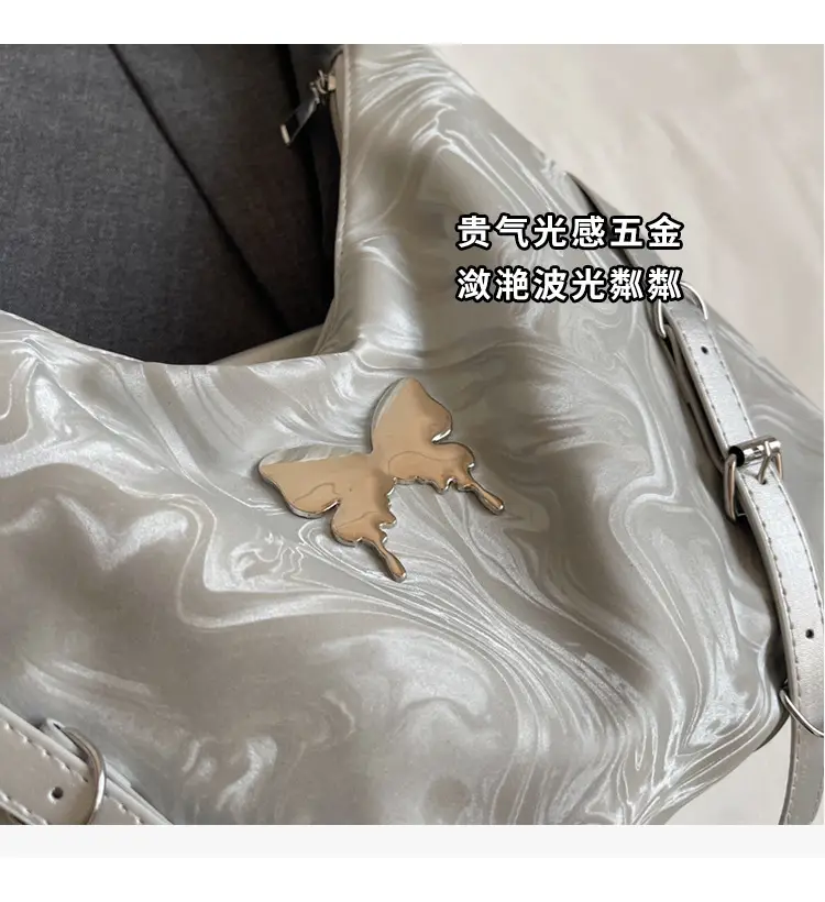 Women Velvet Backpack with Cute Pom Pom Handle — feature 4