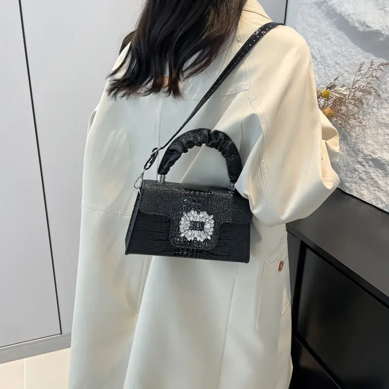 Black Diamond Handbag for Women 2024 - Image 9