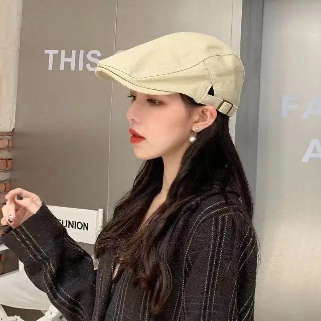 Women Reverse-Wear Beret Cap 2026 Small Size - Image 2
